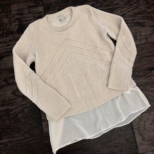 Lucky Brand 🍀 Cream Sweater